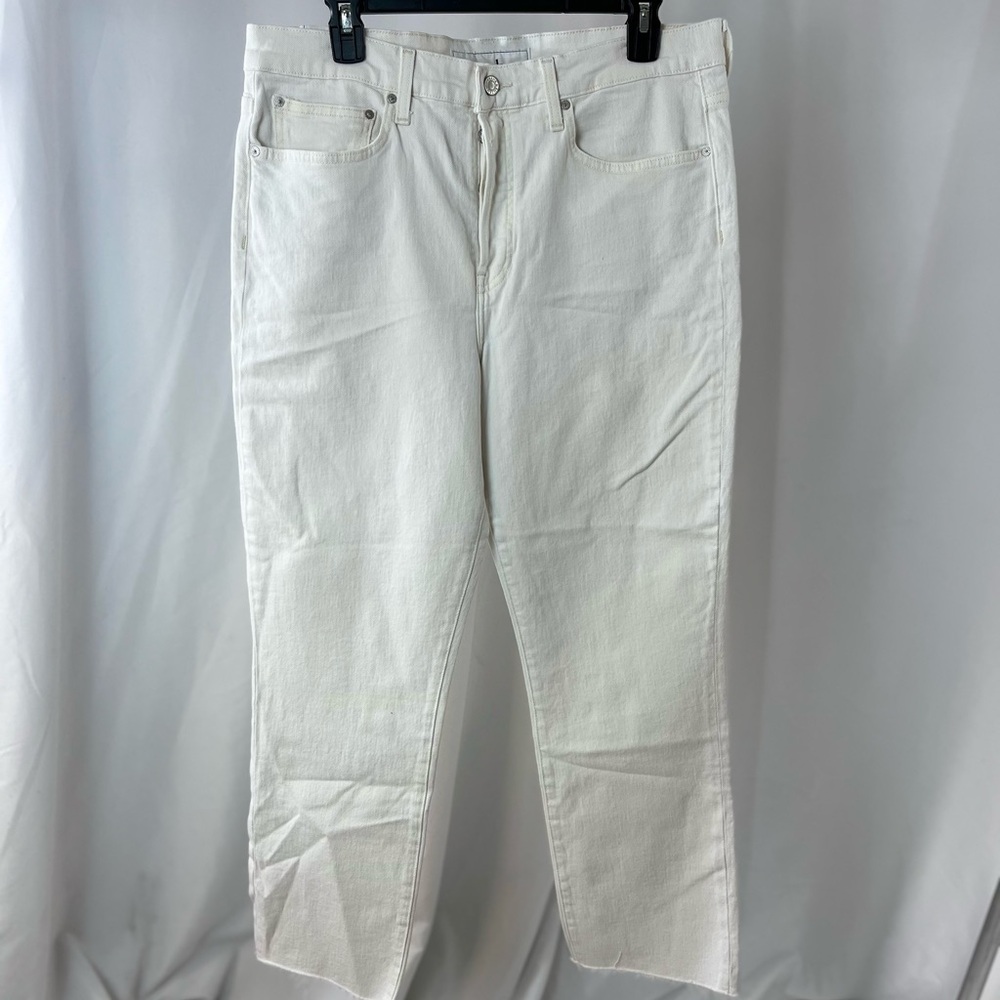 Frank & Eileen ‘Cork’ White Denim Jeans